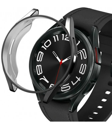 Juodas dėklas Samsung Galaxy Watch 6 Classic (47mm) laikrodžiui "Tech-Protect Defense"