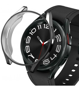 Juodas dėklas Samsung Galaxy Watch 6 Classic (43mm) laikrodžiui "Tech-Protect Defense"