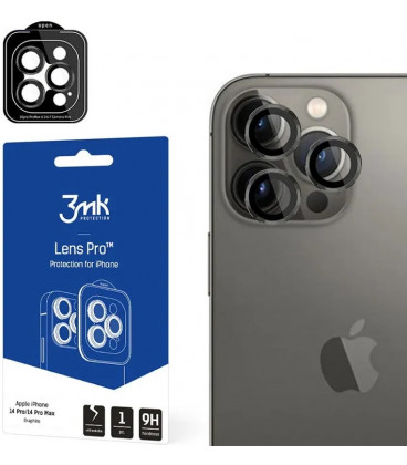 Kameros apsauga Apple iPhone 14 Pro / 14 Pro Max telefonui "3MK Lens Pro"
