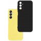 Matinis juodas dėklas Samsung Galaxy A24 4G / 5G telefonui "3mk Matt Case"
