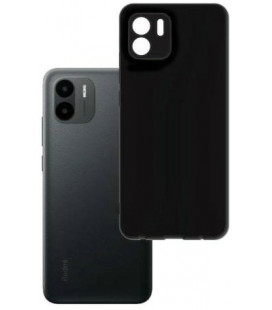 Matinis juodas dėklas Xiaomi Redmi A1 / A2 telefonui "3mk Matt Case"
