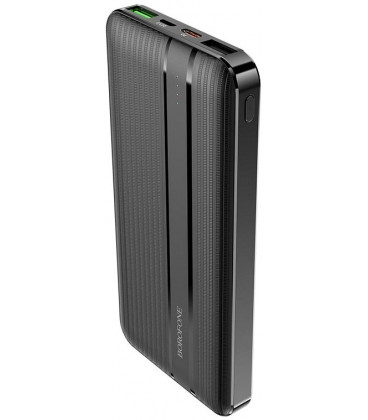 Juoda Išorinė baterija Power Bank 10000mAh 18W "Borofone BJ9 Type-C PD+Quick Charge 3.0 (3A)"