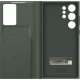 Originalus žalias atverčiamas dėklas "Clear View Case" Samsung Galaxy S23 Ultra telefonui "EF-ZS918CGE"