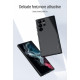 Juodas dėklas Samsung Galaxy S23 Ultra telefonui "Nillkin Super Frosted Pro Magnetic"
