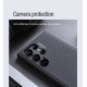 Juodas dėklas Samsung Galaxy S23 Ultra telefonui "Nillkin Super Frosted Pro Magnetic"