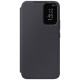 Originalus juodas atverčiamas dėklas "Smart View Cover" Samsung Galaxy A34 5G telefonui "EF-ZA346CBE"