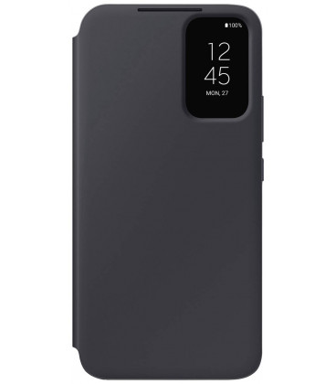 Originalus juodas atverčiamas dėklas "Smart View Cover" Samsung Galaxy A34 5G telefonui "EF-ZA346CBE"