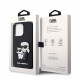 Juodas dėklas Apple iPhone 14 Pro Max telefonui "Karl Lagerfeld PU Saffiano Karl and Choupette NFT Case"