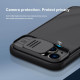 Juodas dėklas Apple iPhone 13 / 14 telefonui "Nillkin CamShield Pro Hard Case"