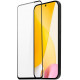 Juodas apsauginis grūdintas stiklas Xiaomi 12 Lite telefonui "Dux Ducis TG"