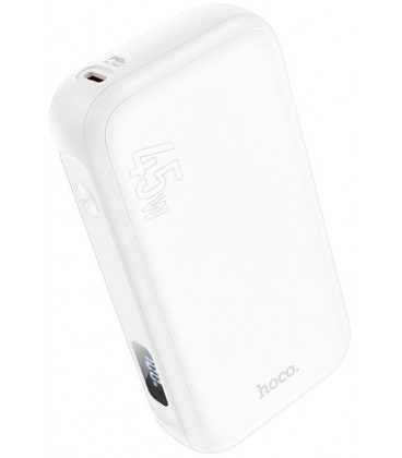 Balta Išorinė baterija Power Bank 15000mAh 45W "Hoco J98 PD45W"