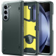 Žalias dėklas Samsung Galaxy Z Fold 5 telefonui "Spigen Slim Armor Pro"