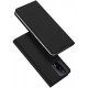 Juodas atverčiamas dėklas Xiaomi Poco F5 Pro 5G telefonui "Dux Ducis Skin Pro"