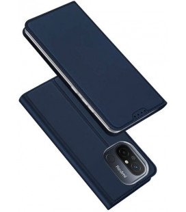 Mėlynas atverčiamas dėklas Xiaomi Redmi 11A / 12C / Poco C55 telefonui "Dux Ducis Skin Pro"