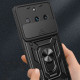 Juodas dėklas Realme 11 Pro 5G / 11 Pro Plus 5G telefonui "Tech-Protect Camshield Pro"