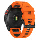 Oranžinė / juoda apyrankė Garmin Fenix 5X / 5X Plus / 6X / 6X Pro / 7X / 8 / 8 Pro / 9 / 9 Pro (51 mm) "Tech-Protect Iconband Pr