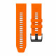 Oranžinė / juoda apyrankė Garmin Fenix 5X / 5X Plus / 6X / 6X Pro / 7X / 8 / 8 Pro / 9 / 9 Pro (51 mm) "Tech-Protect Iconband Pr