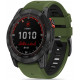 Žalia (Army) / juoda apyrankė Garmin Fenix 5 / 6 / 6 Pro / 7 laikrodžiui "Tech-Protect Iconband Pro"