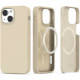 Smėlio spalvos dėklas Apple iPhone 13 Mini telefonui "Tech-Protect Silicone Magsafe"