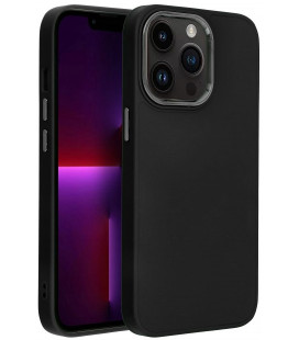 Matinis juodas dėklas Apple iPhone 13 Pro telefonui "Frame Case"