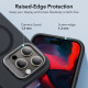 Juodas dėklas Apple iPhone 15 Pro Max telefonui "ESR Cloud Kickstand Halolock Magsafe"