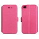Rožinis atverčiamas dėklas LG Q6 telefonui "Telone Book Pocket"