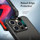 Matinis juodas dėklas Apple iPhone 15 Pro Max telefonui "ESR Air Armor"