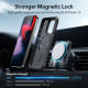 Matinis juodas dėklas Apple iPhone 15 Pro Max telefonui "ESR Air Armor Halolock Magsafe"