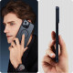Matinis juodas dėklas Apple iPhone 15 Pro Max telefonui "Tech-Protect Magmat Magsafe"