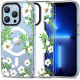 Dėklas su gėlėmis Apple iPhone 13 Pro Max telefonui "Tech-Protect MAGMood Magsafe Spring Daisy" 