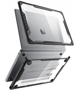 Juodas dėklas Apple MacBook Air 15 2023 kompiuteriui "Supcase Unicorn Beetle"