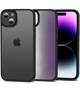 Matinis juodas dėklas Apple iPhone 15 telefonui "Tech-Protect Magmat"