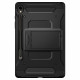 Juodas dėklas Samsung Galaxy Tab S9 11.0 X710 / X716B planšetei "Spigen Tough Armor Pro"