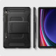 Juodas dėklas Samsung Galaxy Tab S9 11.0 X710 / X716B planšetei "Spigen Tough Armor Pro"