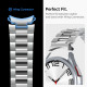 Sidabrinės spalvos apyrankė Samsung Galaxy Watch 6 Classic (47mm) laikrodžiui "Spigen Modern Fit Band"