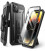 Juodas dėklas Apple iPhone 15 Plus telefonui "Supcase Unicorn Beetle Pro"