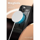 Juodas dėklas Apple iPhone 15 Pro telefonui "Supcase UB Pro MAG Magsafe"