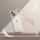 Skaidrus dėklas su blizgučiais Apple iPhone 15 telefonui "Ringke Air"