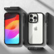 Juodas / skaidrus dėklas Apple iPhone 15 Pro Max telefonui "Ringke Fusion Bold"