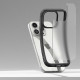 Juodas / matinis skaidrus dėklas Apple iPhone 15 Pro Max telefonui "Ringke Fusion Bold"