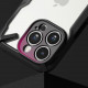 Juodas / skaidrus dėklas Apple iPhone 15 Pro Max telefonui "Ringke Fusion X"