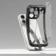 Juodas / skaidrus dėklas Apple iPhone 15 Pro Max telefonui "Ringke Fusion X"