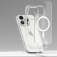 Matinis skaidrus dėklas Apple iPhone 15 Pro Max telefonui "Ringke Fusion Magnetic Magsafe"
