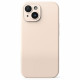 Smėlio spalvos (rožinis) dėklas Apple iPhone 15 telefonui "Ringke Silicone Magnetic Magsafe"