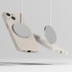 Pilkas dėklas Apple iPhone 15 telefonui "Ringke Silicone Magnetic Magsafe"