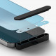Juodas apsauginis grūdintas stiklas Apple iPhone 15 Pro telefonui "Ringke TG"