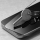 Juodas apsauginis grūdintas stiklas Apple iPhone 15 Pro Max telefonui "Ringke TG"