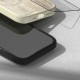 Juodas apsauginis grūdintas stiklas Apple iPhone 15 Pro Max telefonui "Ringke TG"