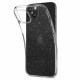 Skaidrus dėklas su blizgučiais Apple iPhone 15 telefonui "Spigen Liquid Crystal Glitter"