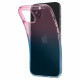Rožinis / mėlynas dėklas Apple iPhone 15 telefonui "Spigen Liquid Crystal Gradation Pink"